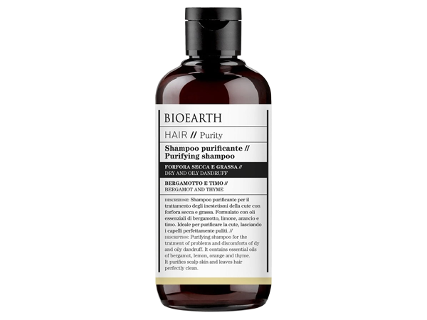 Балансиращ шампоан против пърхот за сух и за мазен скалп - Bioearth