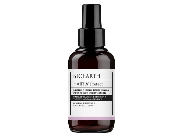 Защитен фиксиращ спрей за коса, за оформяне на прическа - Bioearth 
