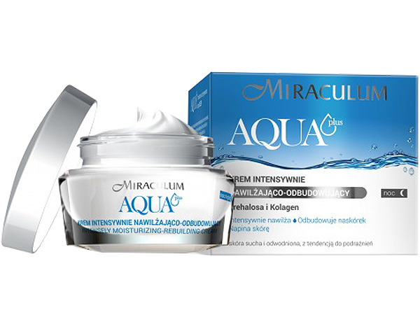 Интензивен овлажняващо-регенериращ нощен крем - Aqua Plus - Miraculum Интензивен овлажняващо-регенериращ нощен крем - Aqua Plus - Miraculum