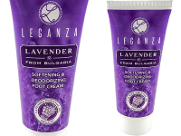 Kрем за крака с лавандула oмекотяващ и дезодориращ Leganza Lavender - Rosa Impex