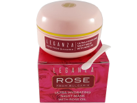 Хидратираща нощна маска с розово масло Leganza Rose - Rosa Impex
